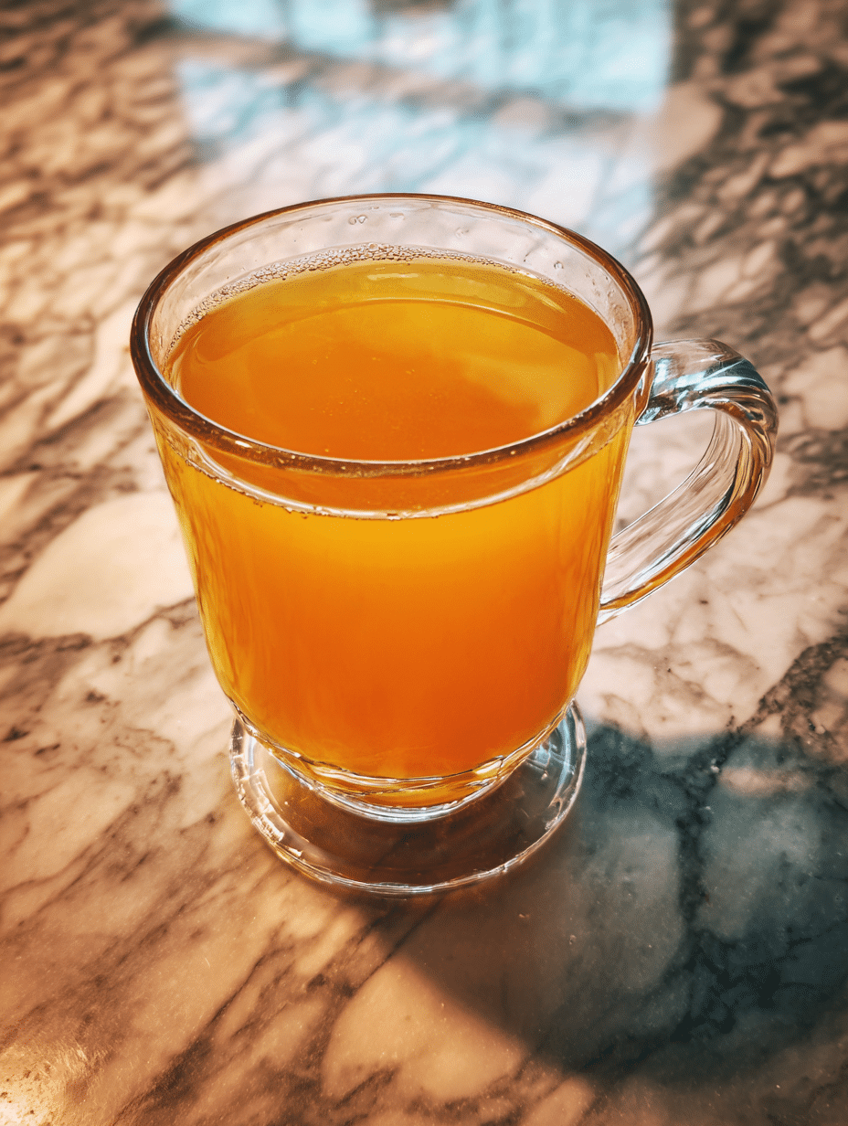 Asian honey protocol recipe in a glass cup
