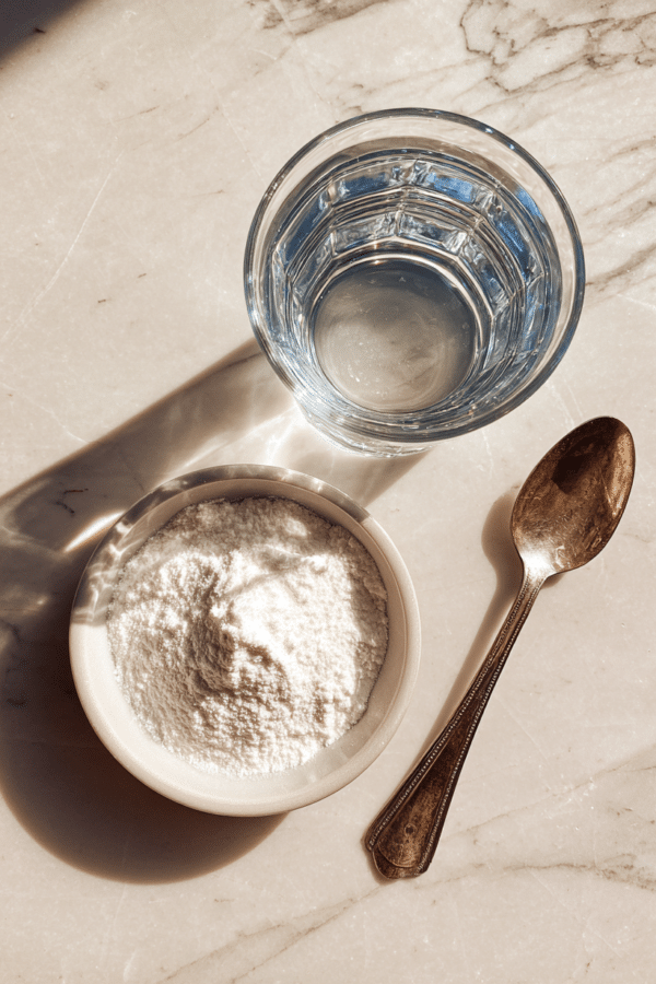 baking soda trick ingredients water and baking soda