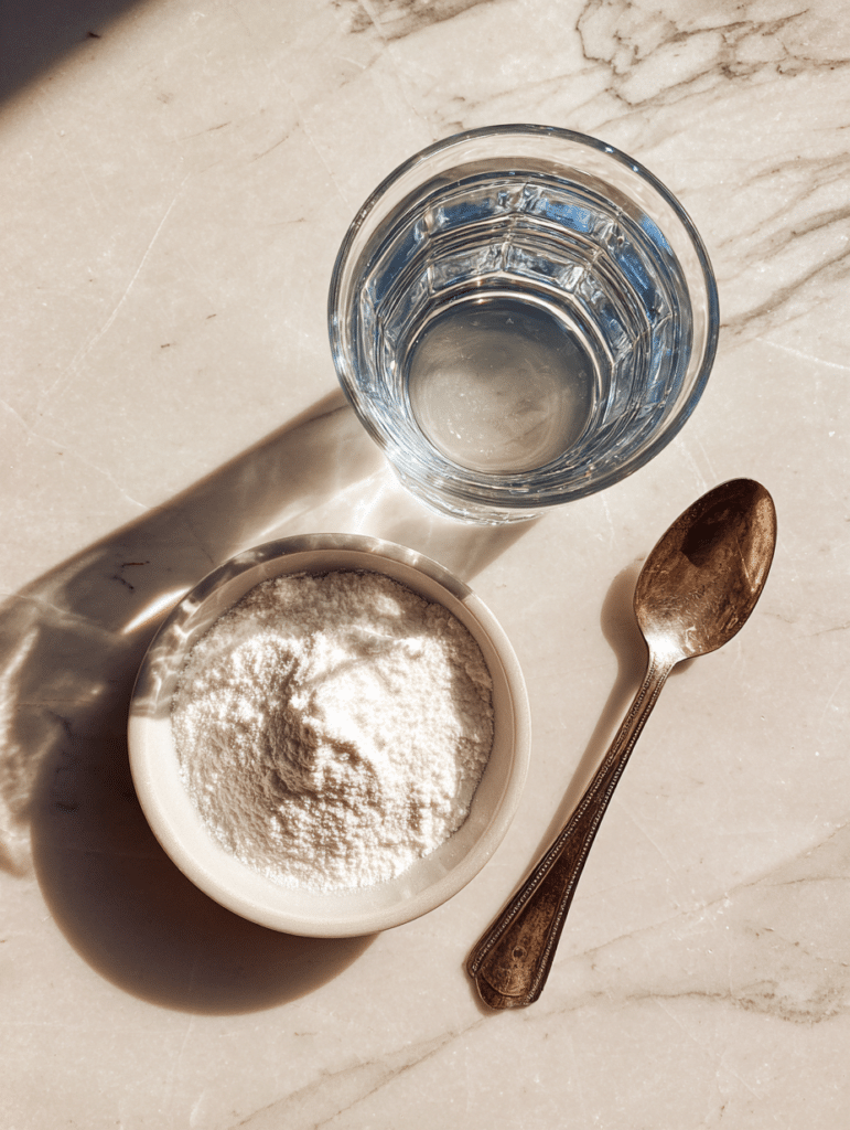 baking soda trick ingredients water and baking soda