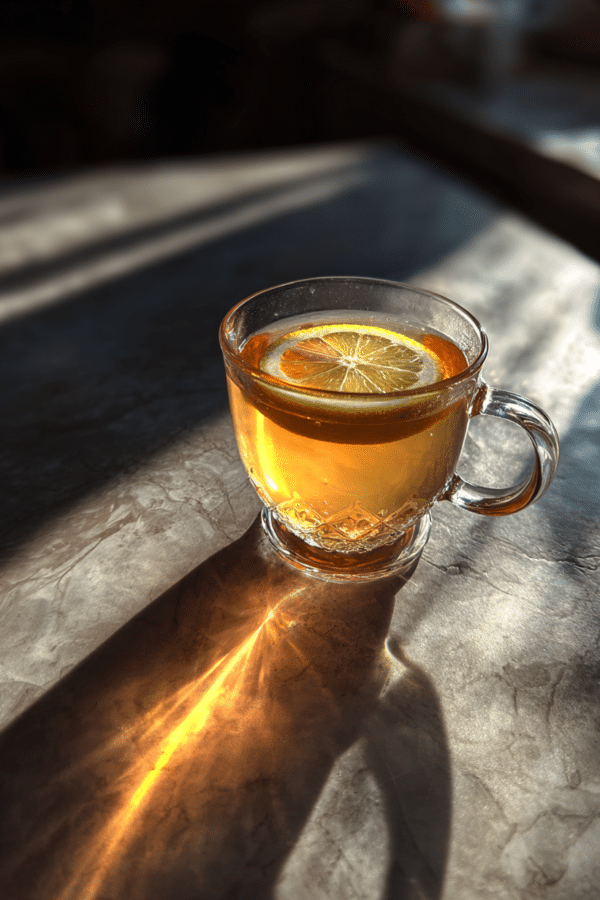 canaan honey trick recipe in a glass cup
