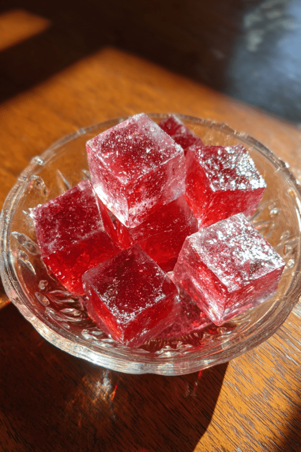 Dr Gupta gelatin recipe served in glass bowl