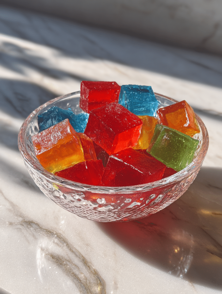 gelatin trick recipe for weight loss in glass bowl