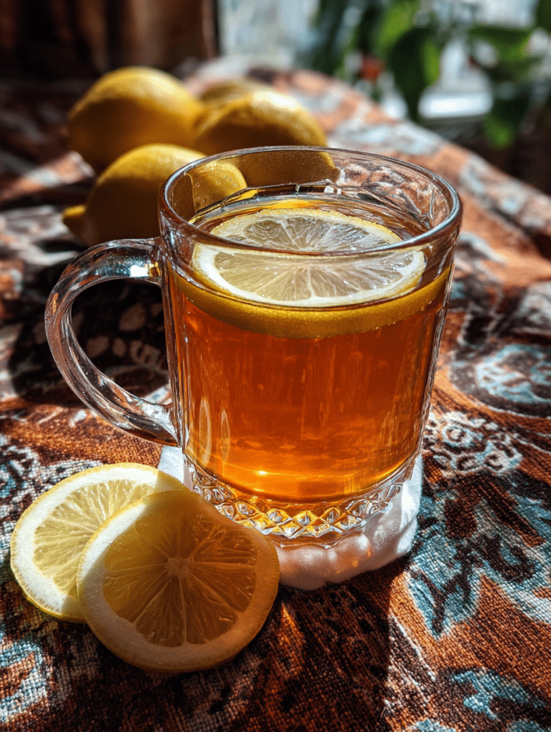 home remedies for cold with honey lemon tea