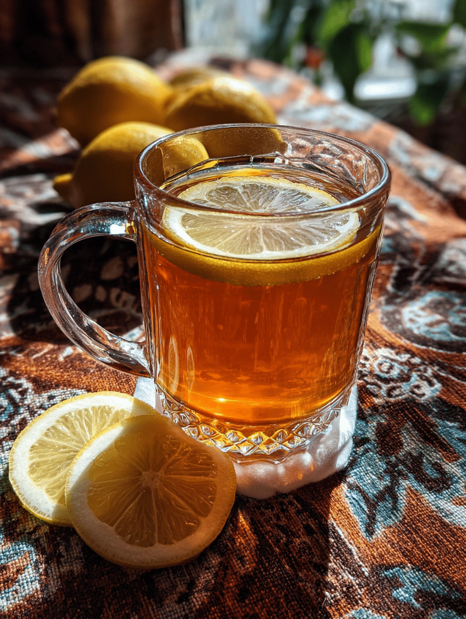 home remedies for cold with honey lemon tea