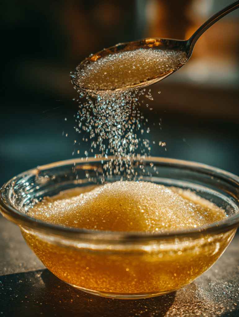 mixing gelatin for jello diet recipe for weight loss