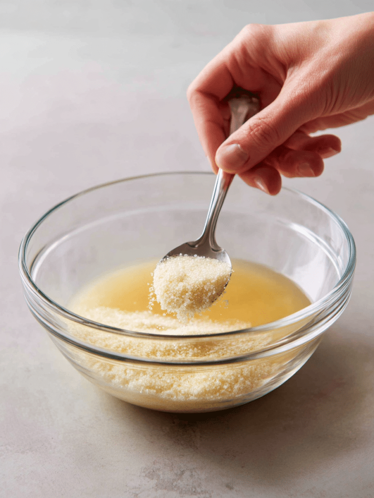 mixing gelatin weight loss recipe