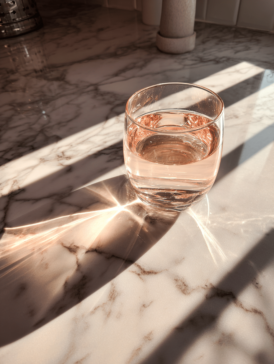 pink salt trick for neuropathy drink in a glass